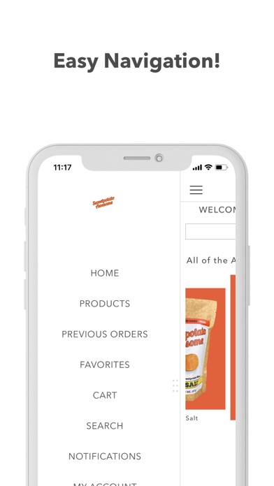 Sweetpotato Awesome iPhone screenshot 4 - Shopping app