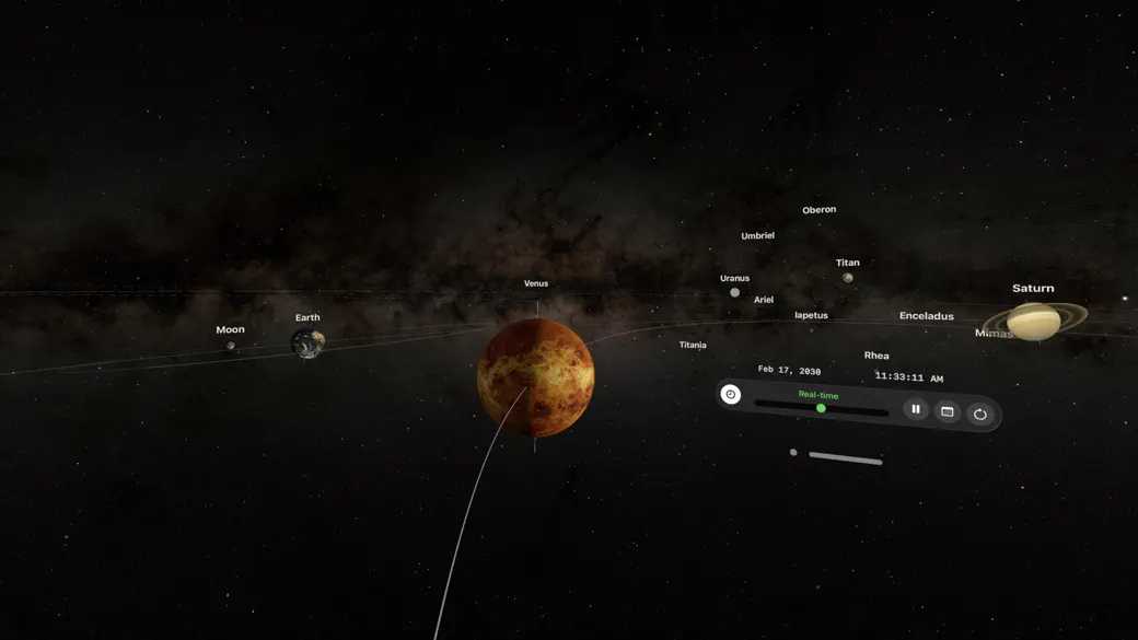 Space Vision screenshot 2