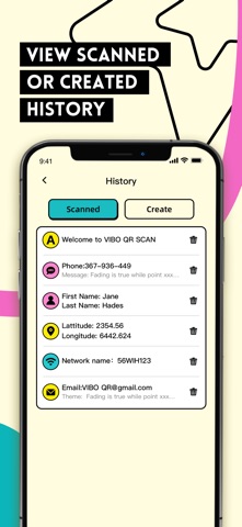 Qryon Scan-QR Maker,Reader Screenshot 4 of 4