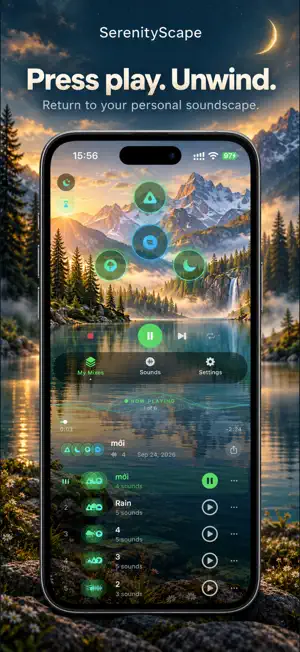 Serenity Scape: Sleep Sounds screenshot 1