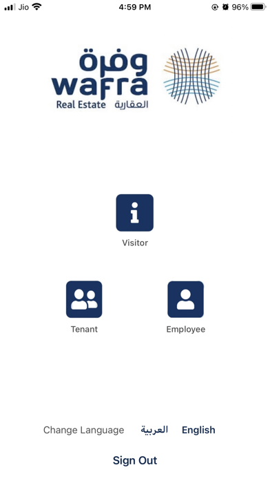 Wafra Real Estate Screenshot