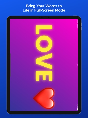 LED Scroller - LED Signboard iPad screenshot