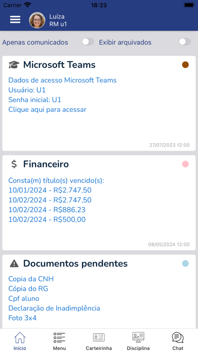 Ultramax Gestão Escolar Screenshot