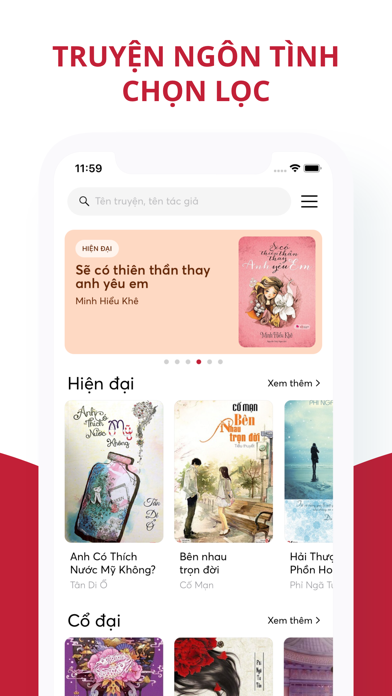 Screenshot #1 pour Tiểu thuyết hay chọn lọc