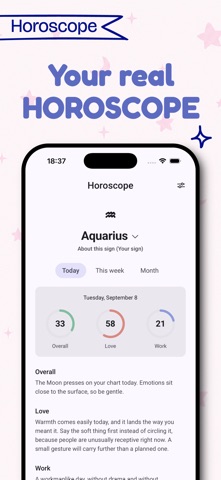 Lou : Horoscope & Astrology app screenshot