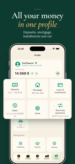 SwiftSpend — Expense Tracker screenshot 3