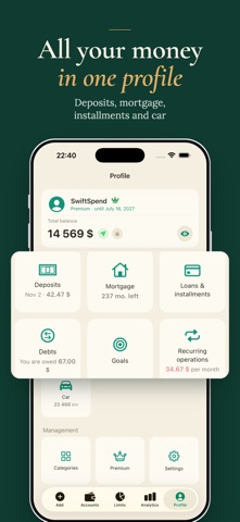 SwiftSpend — Expense Tracker Screenshot 3 of 9