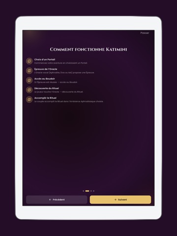 Katimini iPad screenshot