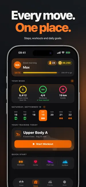 Kynetic: Step Counter & Gym screenshot 3