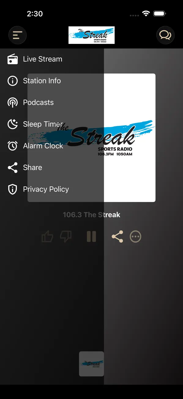 Screenshot #3 pour 106.3 The Streak