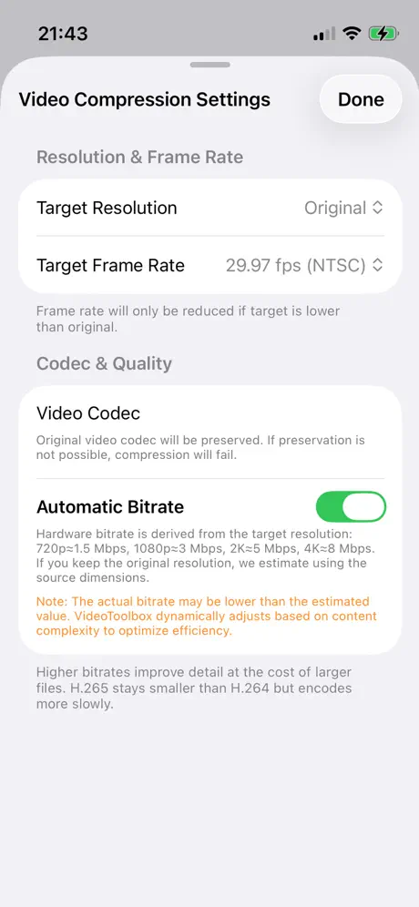 Medrea Video Compressor 音视频压缩应用截图