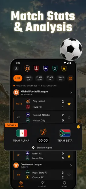 Live Score: Football Result iPhone screenshot 3