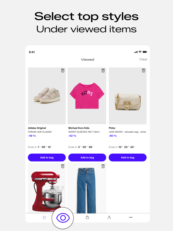 Lounge by Zalando | Outlet iPad screenshot 7 - Shopping app