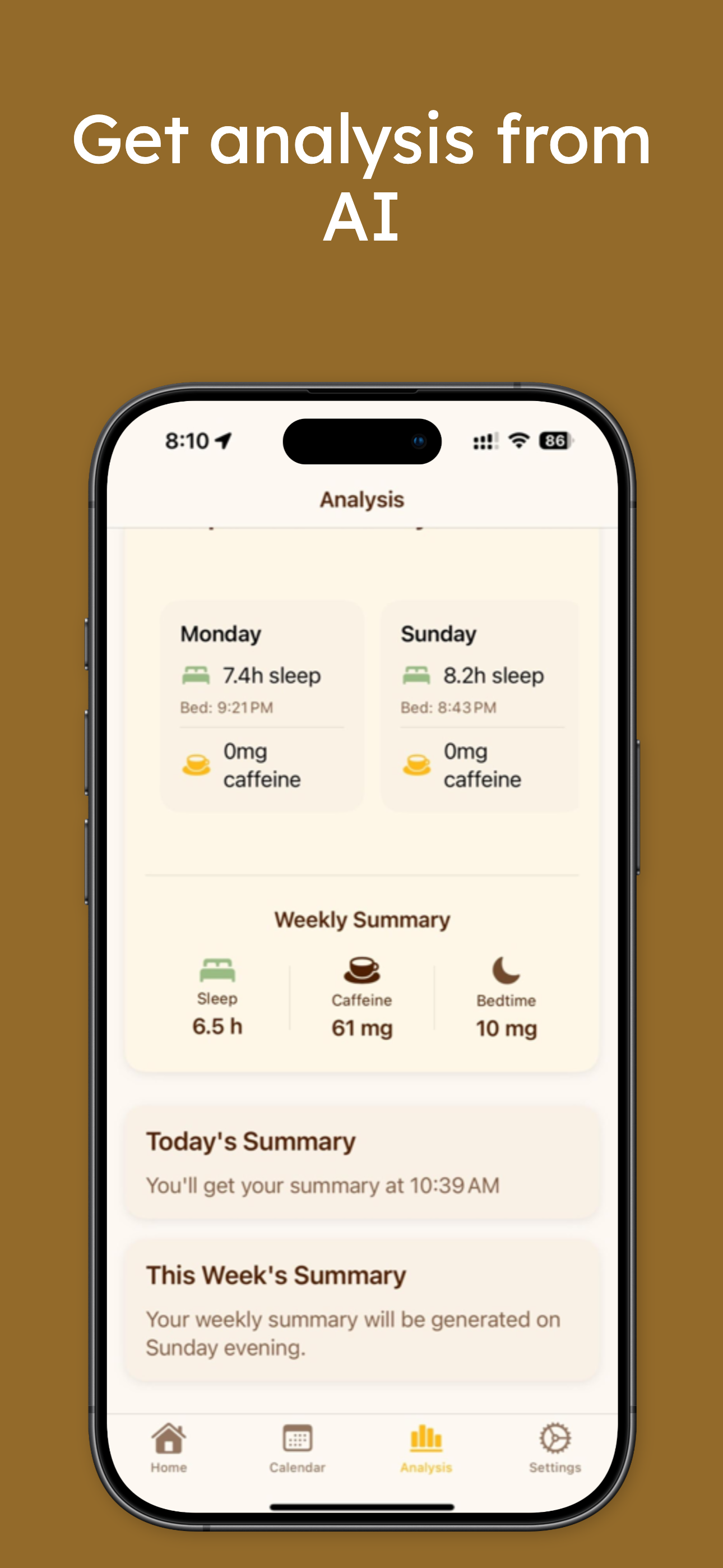 Decaff - Caffeine Tracker