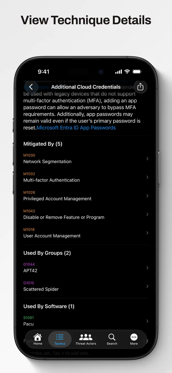 #2. ThreatMatrix (iOS) 게시자: Michael Butt