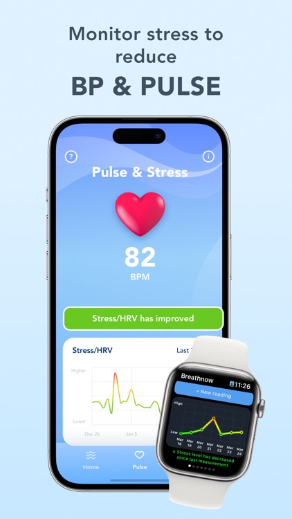 BreathNow - blood pressure app