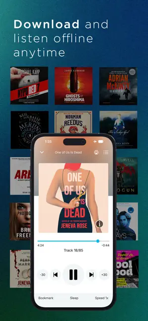 Downpour: Audiobooks iPhone screenshot 4