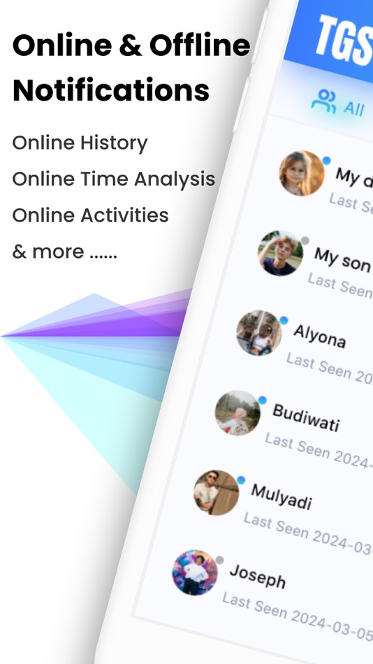 #1. TGSeen: Online Status Tracker (iOS) 由: 岳洲 童
