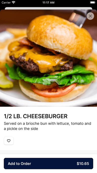 Galaxy Diner iPhone screenshot 4 - Food & Drink app