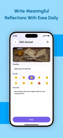SoulSync – Private Journal iPhone screenshot