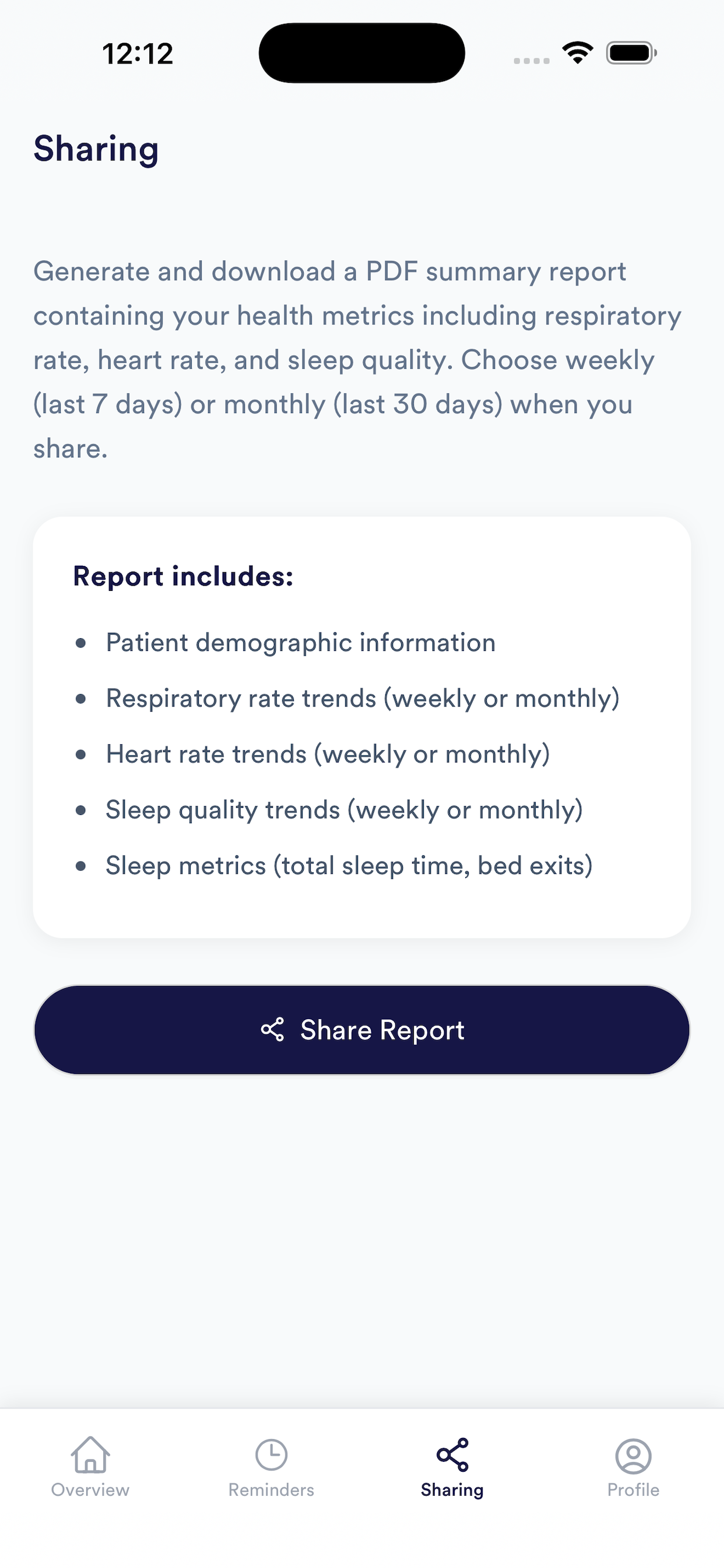 Circadia Member App