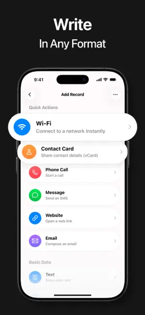 NFC Tools: Tag Reader,Writerㅤ screenshot 3