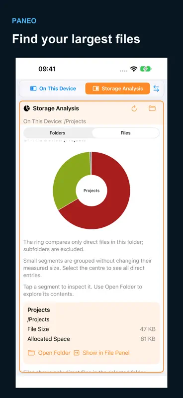 Paneo: File Workspace screenshot 2 of 2