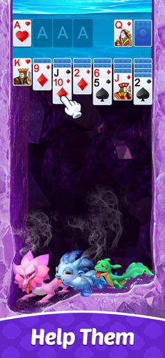 Solitaire Dragons screenshot
