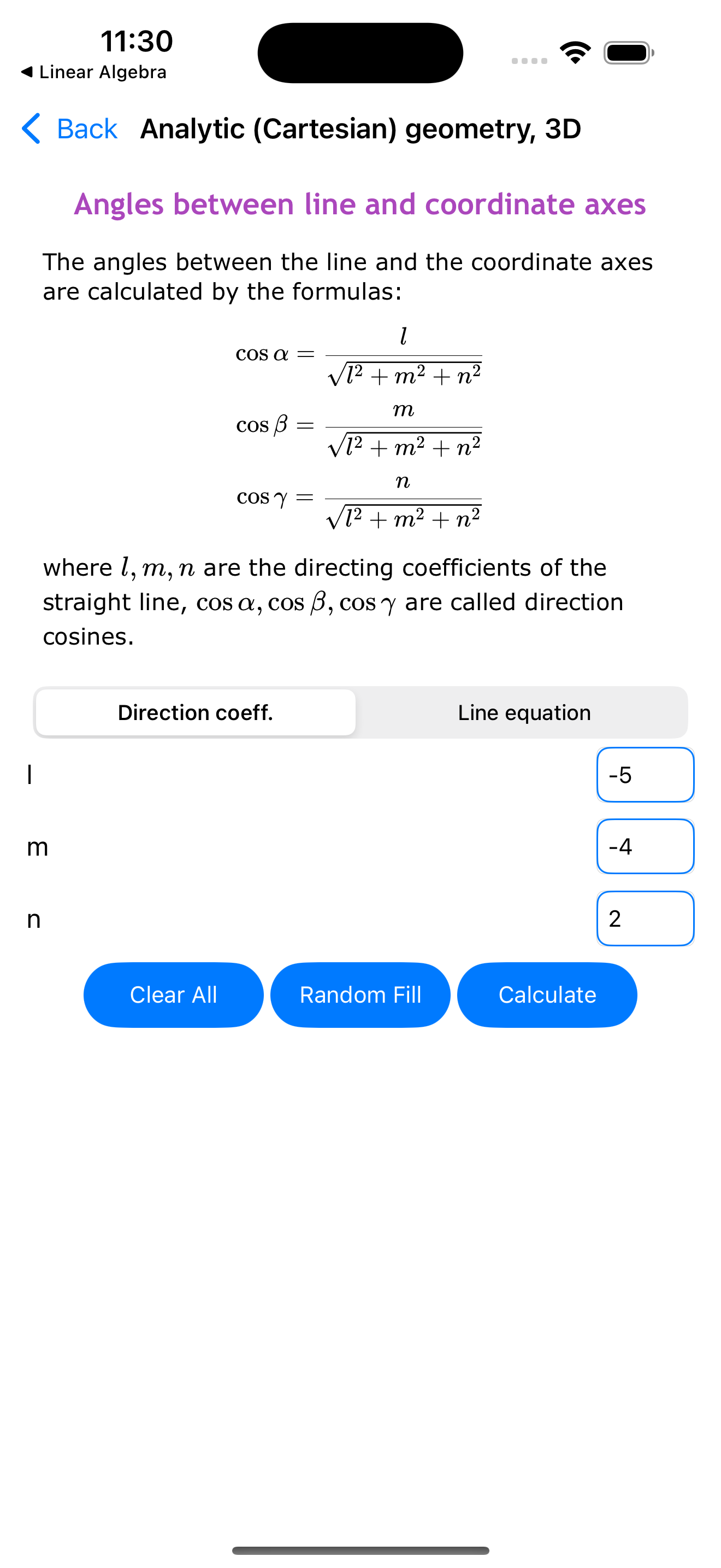 ALG Math Solver