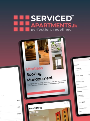 Serviced Apartments LK iPad screenshot