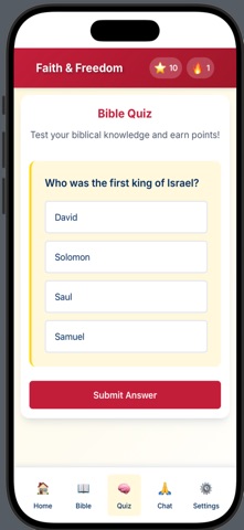 Faith and Freedom screenshot