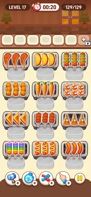 Food Grill Match: Puzzle Sort screenshot 4