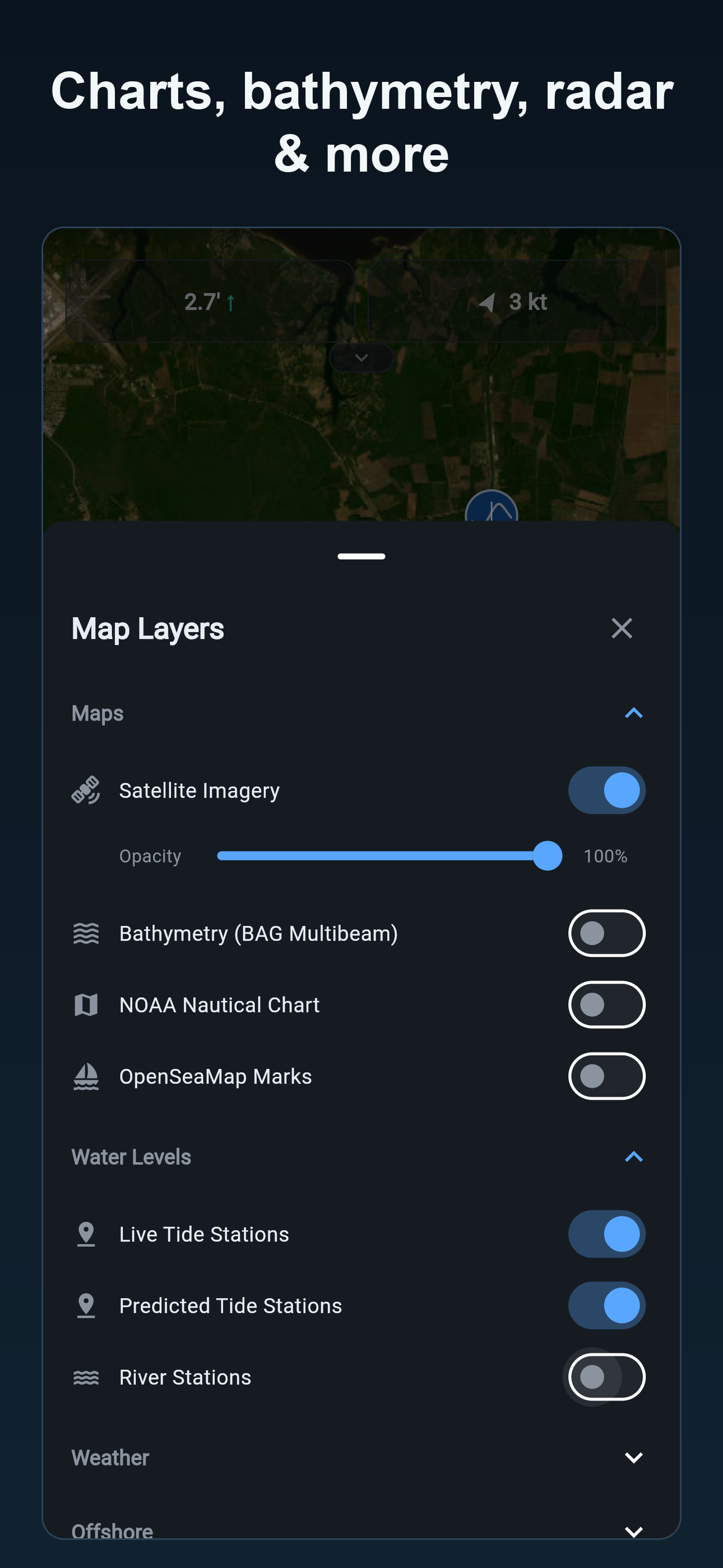 TidalMap: Tide Chart & Fishing screenshot 13
