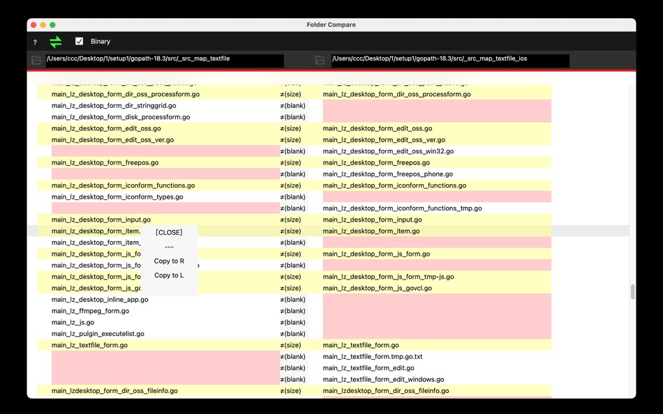 #4. NB File Directory Compare (macOS) By: 立强 陈