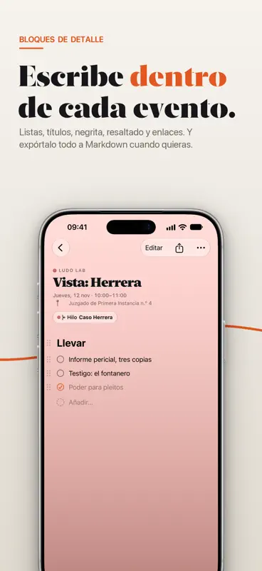LuDo Cal - Calendario y notas screenshot 3 of 10