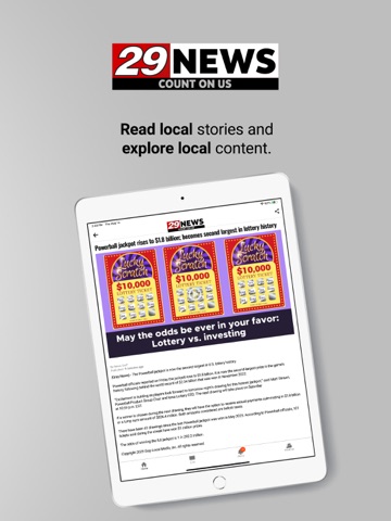 29News iPad screenshot