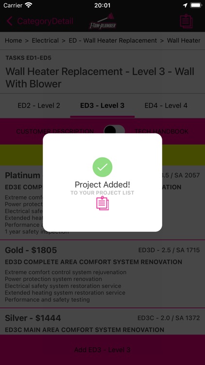 MenuStyle Pricing 1 TomPlumber screenshot-4