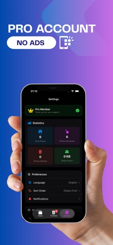 Silder - Swipe & Delete screenshot