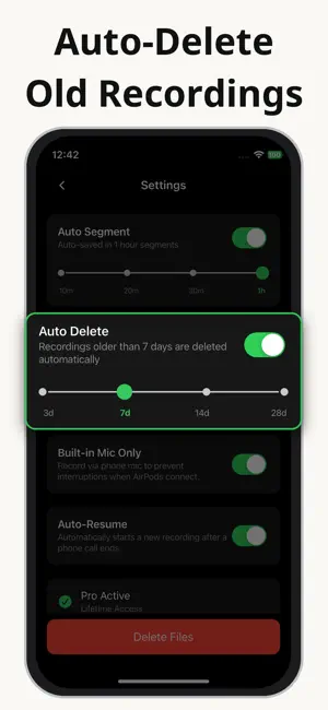 Life Recorder: 24/7 Voice Memo screenshot 3