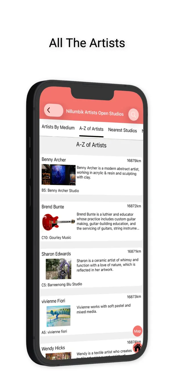 Screenshot #2 pour Nillumbik Artists Open Studios