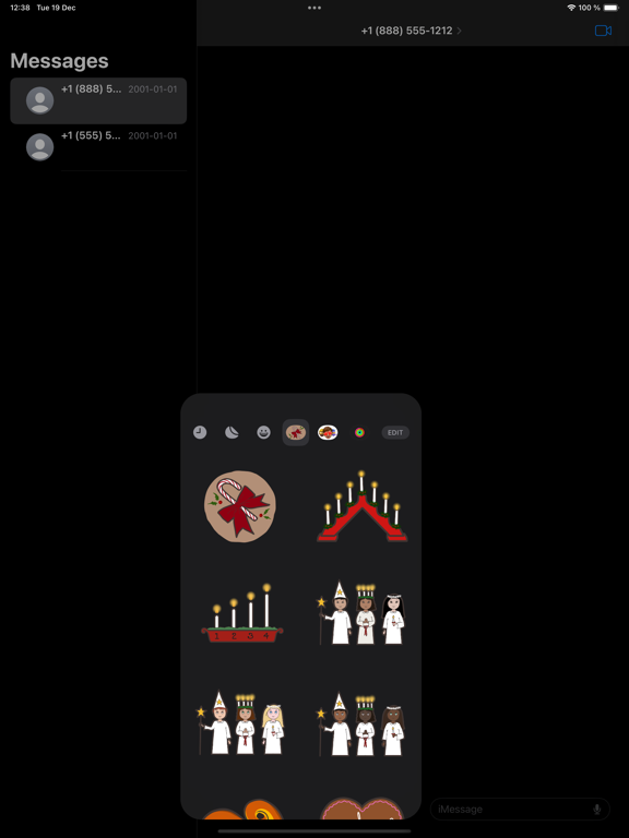 Screenshot #4 pour Christmas stickers!