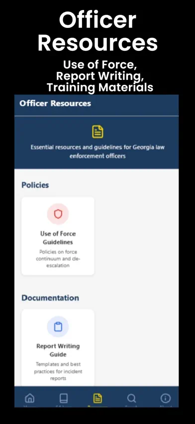 GA Police Guide 2.0 screenshot 4