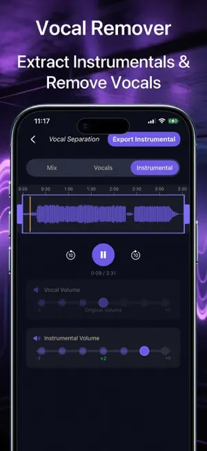 Audio Editor - Vocal Remover screenshot 4