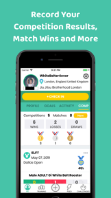 BJJBuddy - BJJ Tracker Journal screenshot