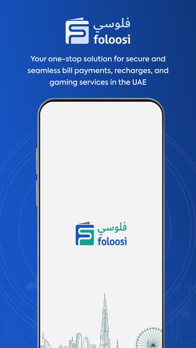 Screenshot #1 pour Foloosi-Recharge, Bill Pay UAE