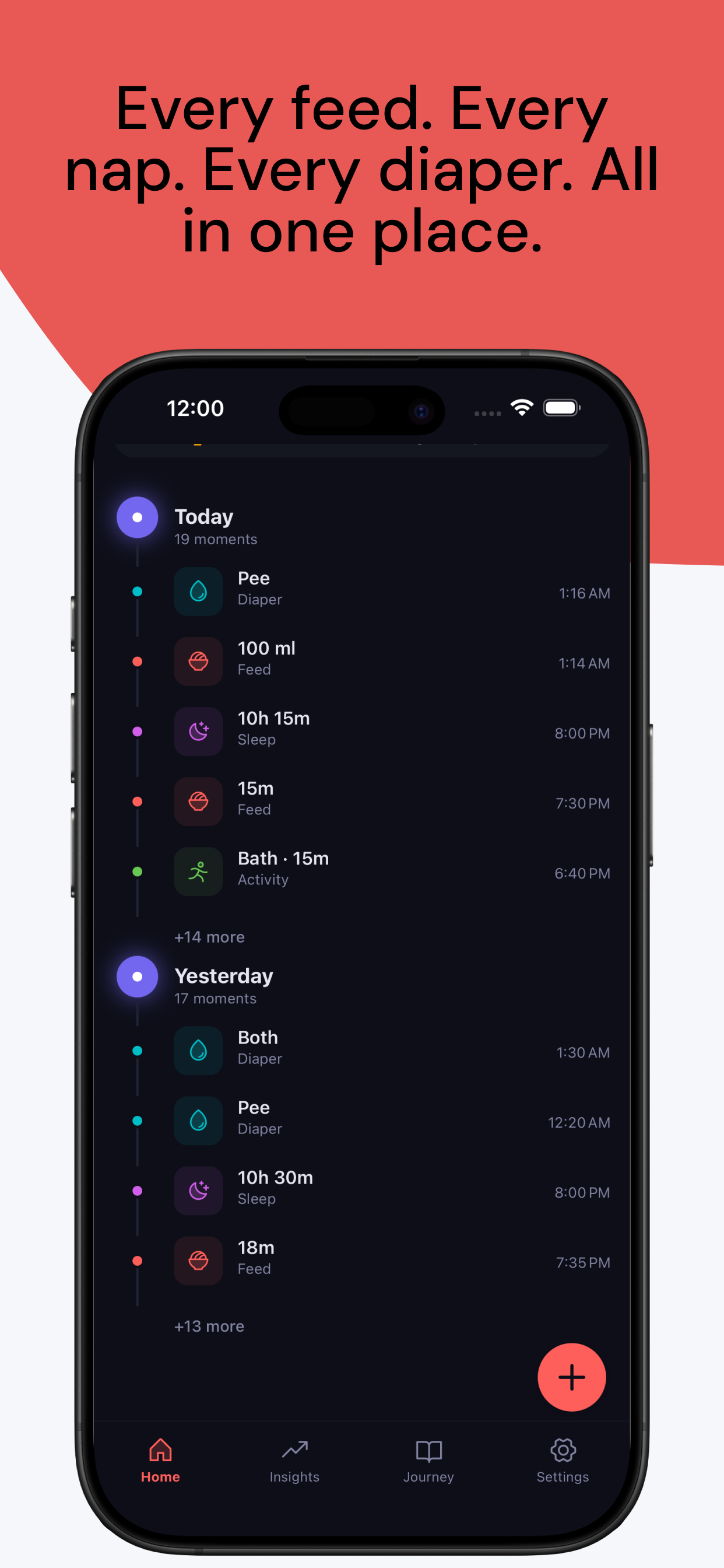 Baby Tracker & Log screenshot 2
