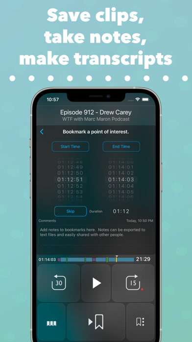 Tatori - Podcasts & Audiobooks Screenshot