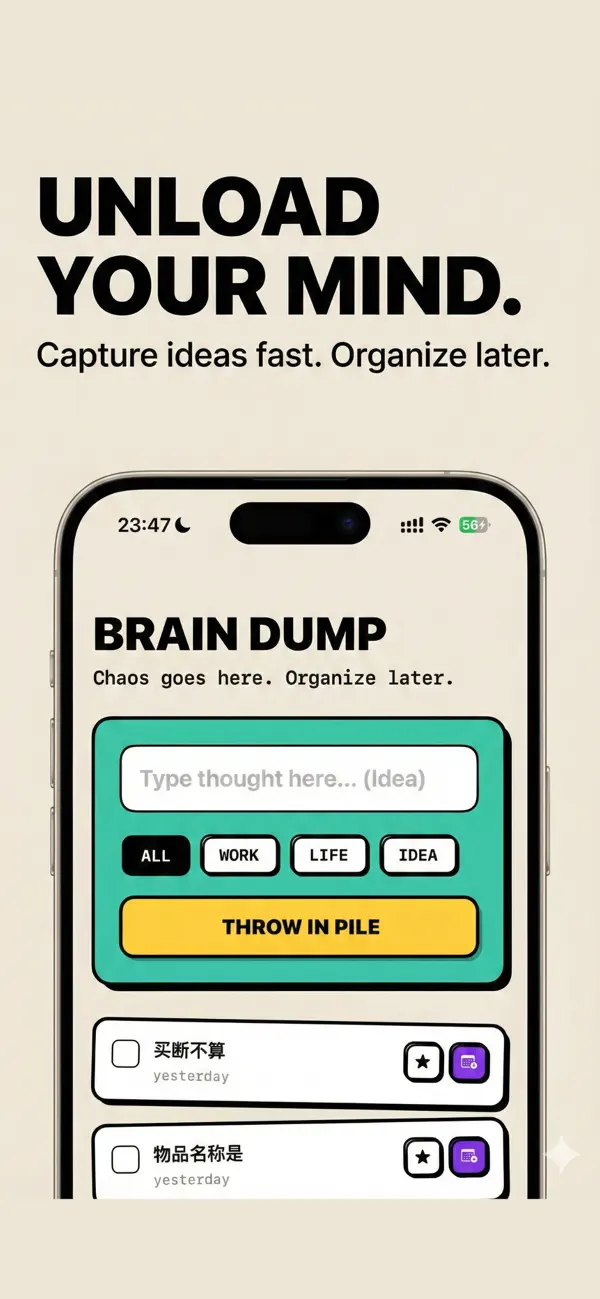 Screenshot #3 pour ADHD OS: Focus & Daily Planner