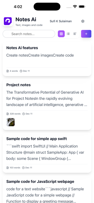 Notes Ai Pro Screenshot 1 of 9