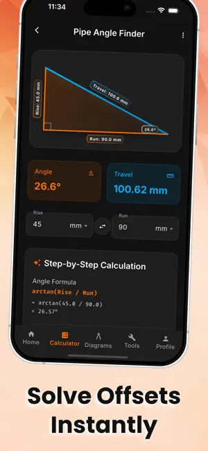 Pipe Fitter Calculator Pro screenshot 2